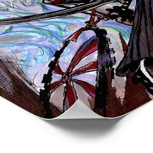 Poster Chasse Ghoost sur Lantern Avenue (Coin)