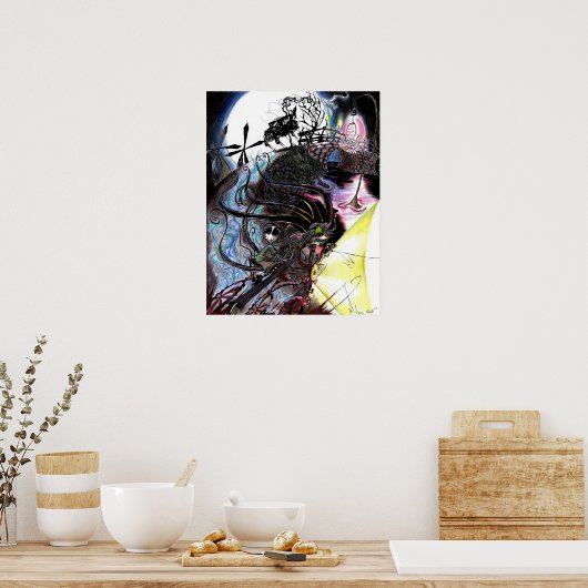 Poster Chasse Ghoost sur Lantern Avenue (Cuisine)