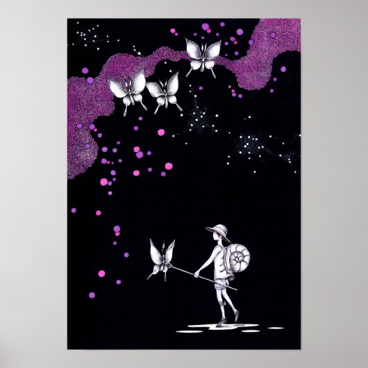 Poster Chasse par une nuit de la Saint-Jean. (Devant)