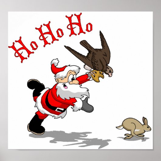 Poster Chasse Père Noël (Devant)