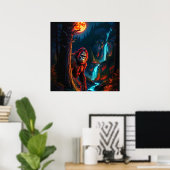 Poster Chasse Sasquatch Moonlit (Bureau à domicile)