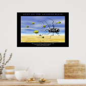 Poster Chasse sur la plaine d'Agarose (Cuisine)