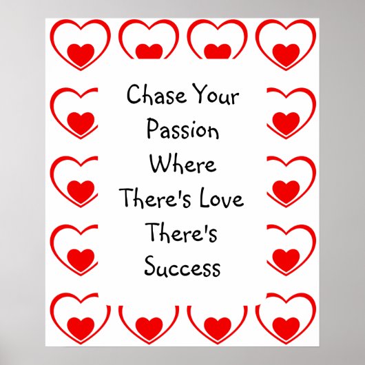 Poster Chasser votre passion (Devant)