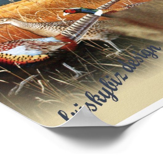 Poster Chasses au chocolat (Coin)