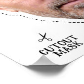 Poster Chasseur Biden Masque Costume Halloween (Coin)