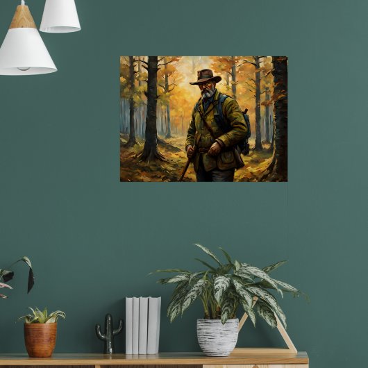 Poster Chasseur de cerfs (Salon 1)