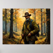 Poster Chasseur de cerfs (Devant)