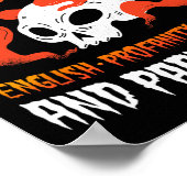 Poster Chasseur de fantômes Chasse paranormale Evp Esprit (Coin)