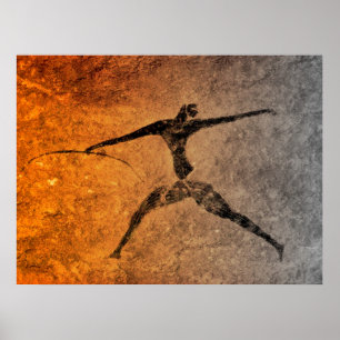 Poster Chasseur de Lascaux