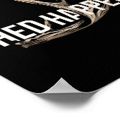 Poster Chasseur de wapitis Shed Happens Drôle Chasse de c (Coin)