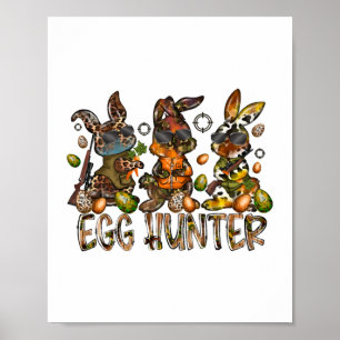 Poster Chasseur d'oeufs