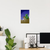 Poster Chasseur étoile (Bureau à domicile)