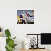 Poster chasseur Kfir construit par Israël (Bureau à domicile)