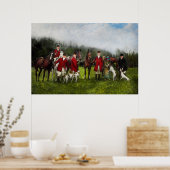 Poster Chasseur - La chasse au renard - Tally-ho 1924 (Cuisine)