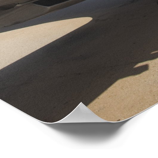 Poster chasseur Spitfire construit en Angleterre (Coin)