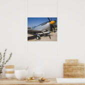 Poster Chasseur Spitfire de construction britannique (Cuisine)