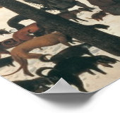 Poster Chasseurs dans la neige - Janvier 1565 (Coin)