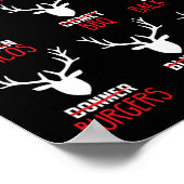 Poster Chasseurs De Cerfs De Noël Drôle Tout Père Noël Re (Coin)