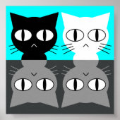 Poster chat (Devant)