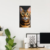Poster chat (Bureau à domicile)