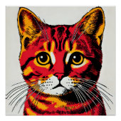 Poster chat (Devant)