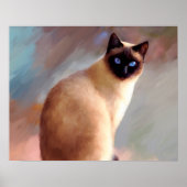 Poster Chat 613 siamese (Devant)