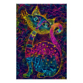 Poster Chat 7 - Lucky no 7 (Devant)