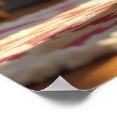 Poster Chat à la luffée mignonne à la recherche d'une plu (Coin)