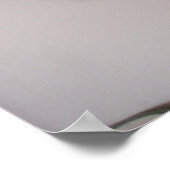 Poster Chat à poil noir et blanc (Coin)