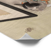 Poster Chat à regarder une araignée | Oide Tōkō (Coin)