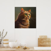 Poster Chat américain (Cuisine)