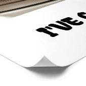 Poster Chat Amusant Avec Journaux Toilettes Art Mur (Coin)