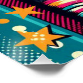 POSTER CHAT-ASTRONAUT 2 SIAMESE (Coin)