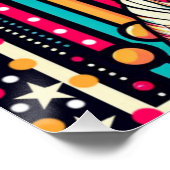 POSTER CHAT-ASTRONAUT 5 SIAMESE (Coin)