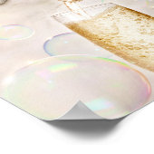 Poster Chat Au Champagne (Coin)