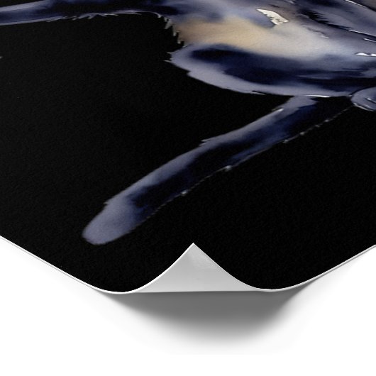 Poster Chat Avec Martini Gl Tail (Coin)