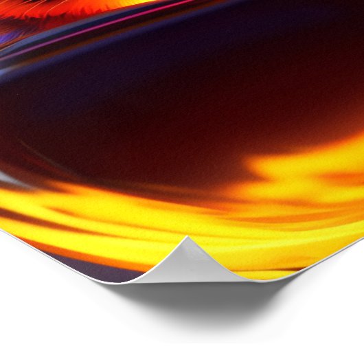 Poster Chat bébé (Coin)