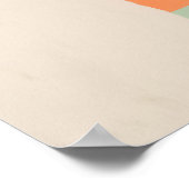 Poster Chat blanc (Coin)