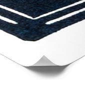 Poster Chat blanc assis, Julie de Graag (Coin)