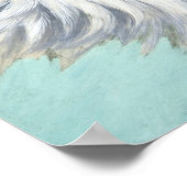 Poster Chat blanc, Louis Wain (Coin)