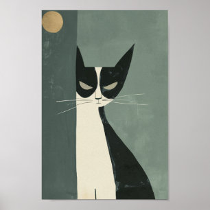 Poster Chat Boho