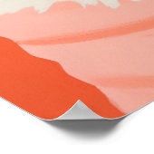 Poster Chat Boho mignon (Coin)