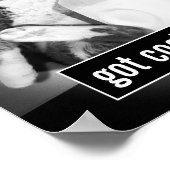 Poster Chat Boire Du Lait De Jug (Coin)