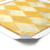 Poster Chat Brown et oiseau jaune par Chariklia Zarris (Coin)