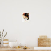 Poster Chat calico (Cuisine)
