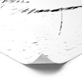 Poster chat chanceux (Coin)