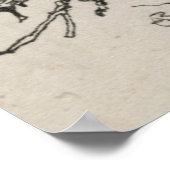 Poster Chat Cheshire dans un arbre Arthur Rackham (Coin)