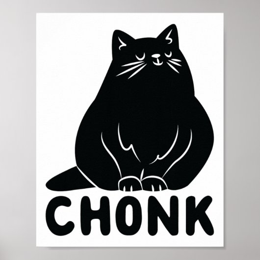 Poster Chat Chonk (Devant)