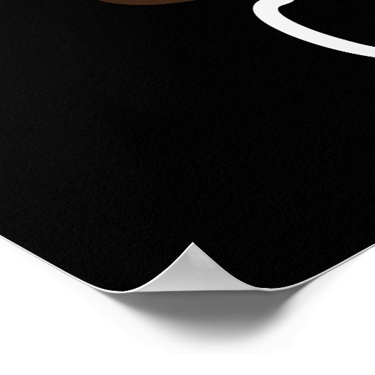 Poster Chat-chup Funny Ketchup Pun Dark BG (Coin)