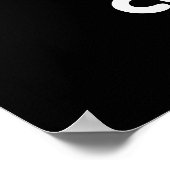 Poster Chat-chup Funny Red Ketchup Chat Pun Dark BG (Coin)